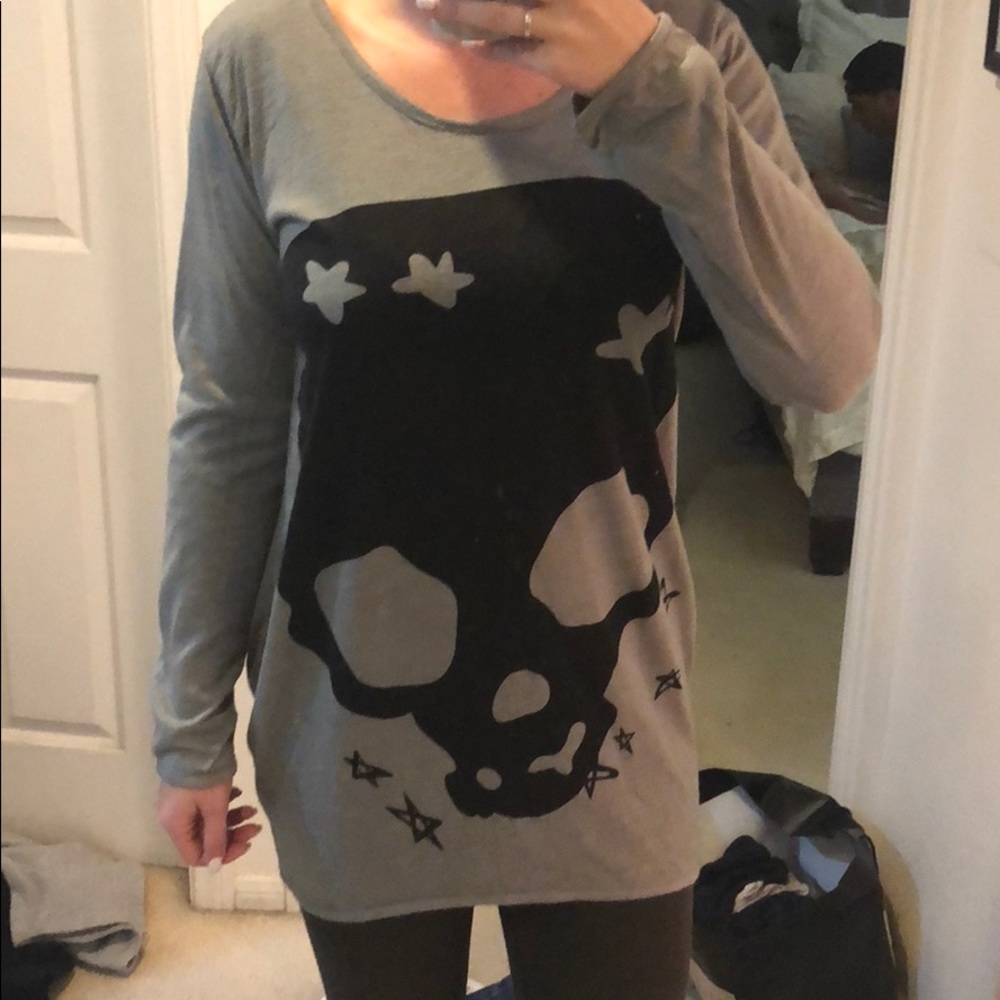 Long sweater top